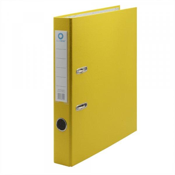 Iratrendező A4, 5cm,lapraszerelt, Bluering® Smart sárga