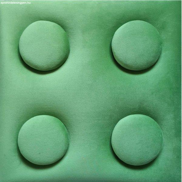 O!Bubble KID világos zöld színű falpanel 12,5×50 cm építőkocka mintás
2251