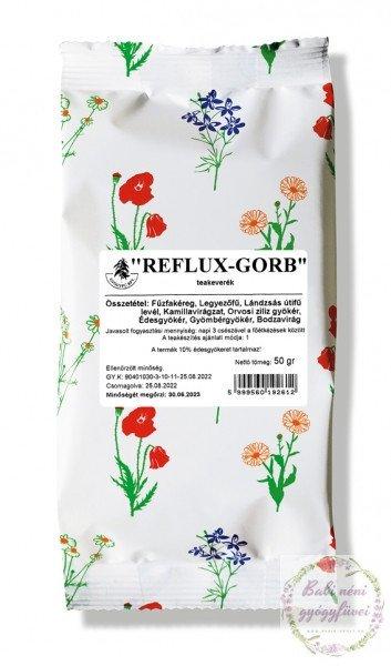 Reflux-Gorb szálas teakeverék