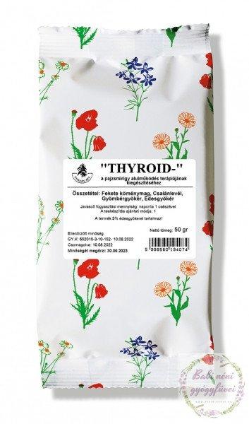 Thyroid- szálas teakeverék