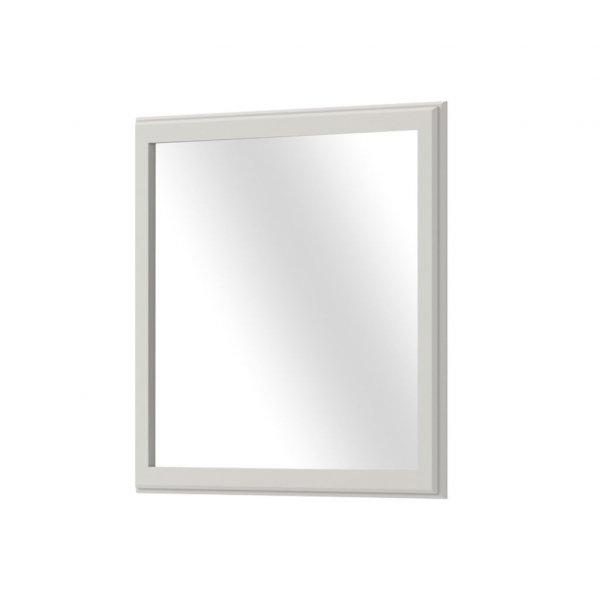 Tükör, 77x70 cm, fehér - PERCE NEIGE - Butopêa