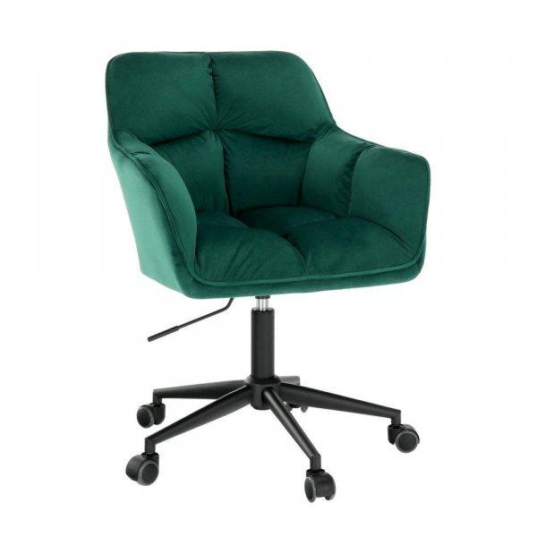 Steppelt bársony irodai szék, sötétzöld - BOCA - Butopêa