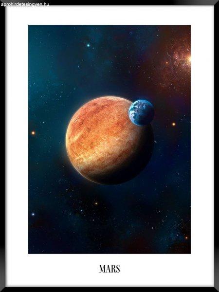 Falikép 50x70 cm Mars bolygó - MARS - Butopêa