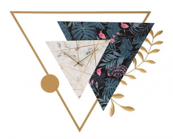 Falióra, háromszög alakú mintával, arany - BERMUDES - Butopêa