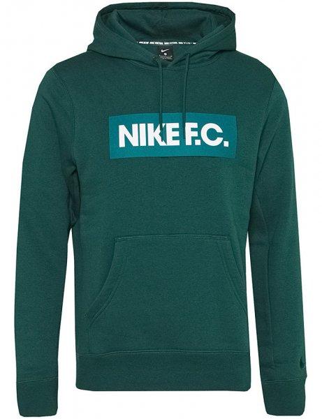 Férfi zöld kapucnis pulóver Nike