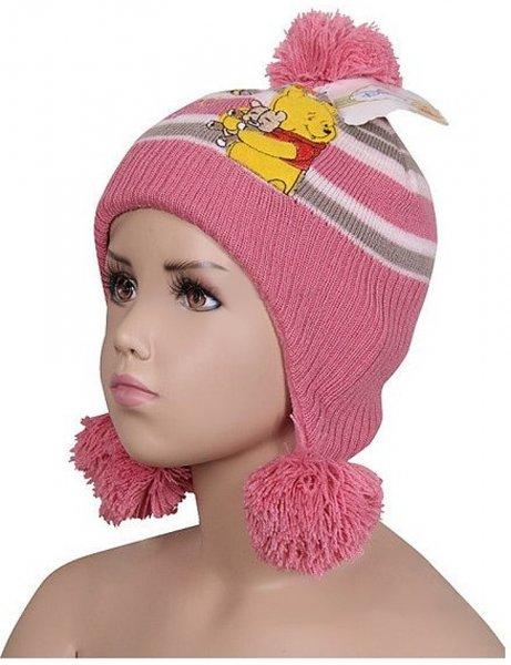 Micimackó rózsaszín kalap