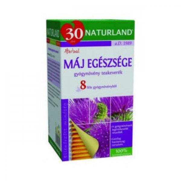 Naturland máj egészsége gyógynövény teakeverék 25 g