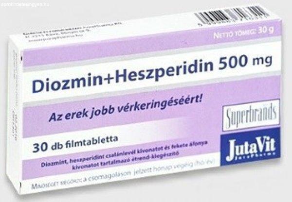Jutavit diozmin+heszperidin tabletta 500mg 30 db