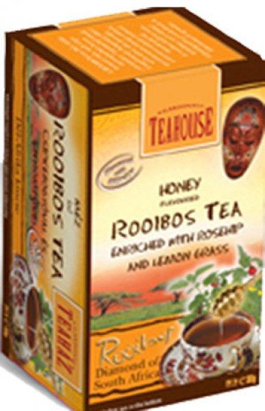 Teaház rooibos tea citromfű-méz 30 g