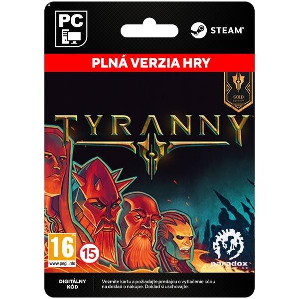 Tyranny (Gold Kiadás) [Steam] - PC