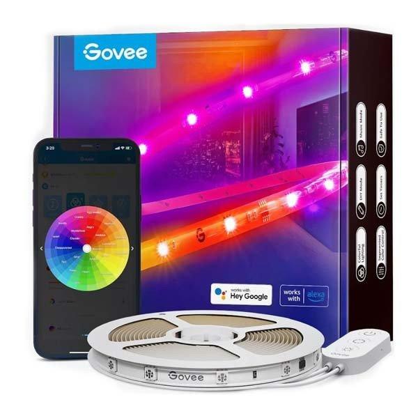 Govee WiFi RGBIC Okos PRO LED szalag 10m - extra tartós