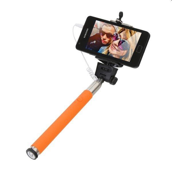 Omega Monopod Selfie Stick, narancssárga