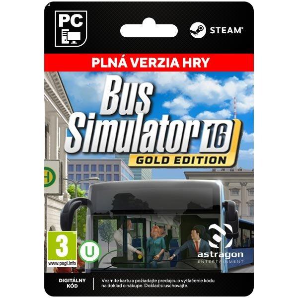 Bus Simulator 2016 (Gold Kiadás) [Steam] - PC