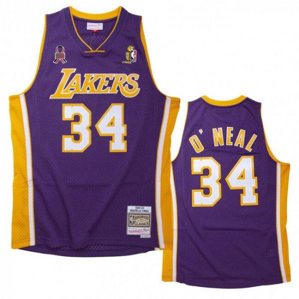 Jersey Mitchell & Ness Los Angeles Lakers #34 Shaquille O'Neal Finals
Jersey purple