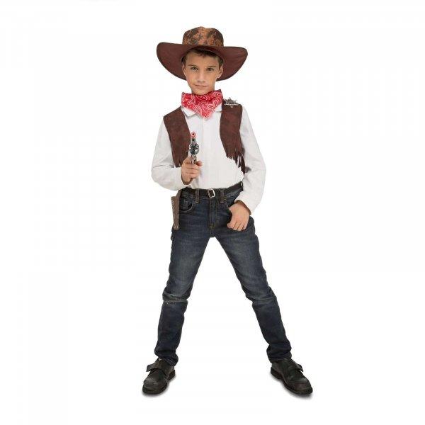 Cowboy jelmez kiegészítőkkel 3-5 éves gyerekeknek 110 - 120 cm