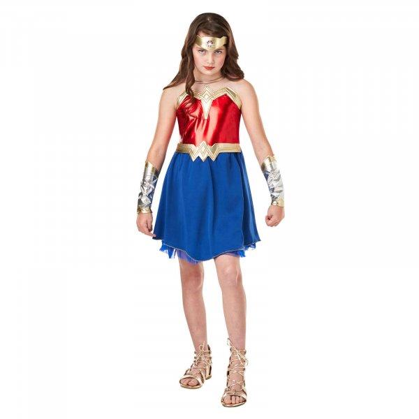 Rubie's klasszikus Wonder Woman jelmez, L-es méret, 7-8 éves korig