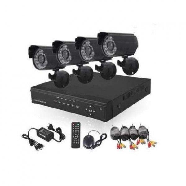 Sprinter cctv kamera szett iZowe DVR CCTV online megfigyelő rendszer, 4 kamera,
kültéri / beltéri, 1 HDMI, 220 V