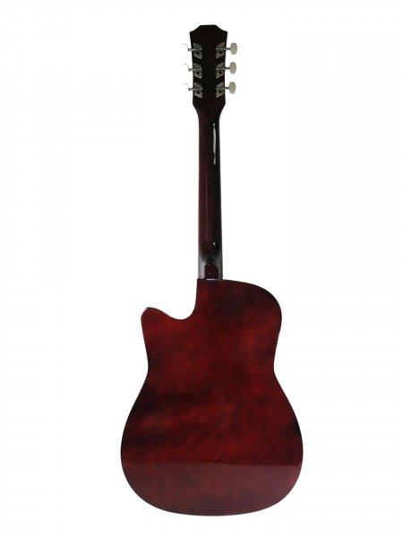 Klasszikus fa gitár 95 cm, kivágott cseresznye