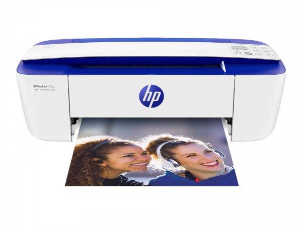 HP DeskJet 3760 A4, USB 2.0, Wi-Fi, max. 8 lap/perc fehér-kék színes
multifunkciós tintasugaras nyomtató