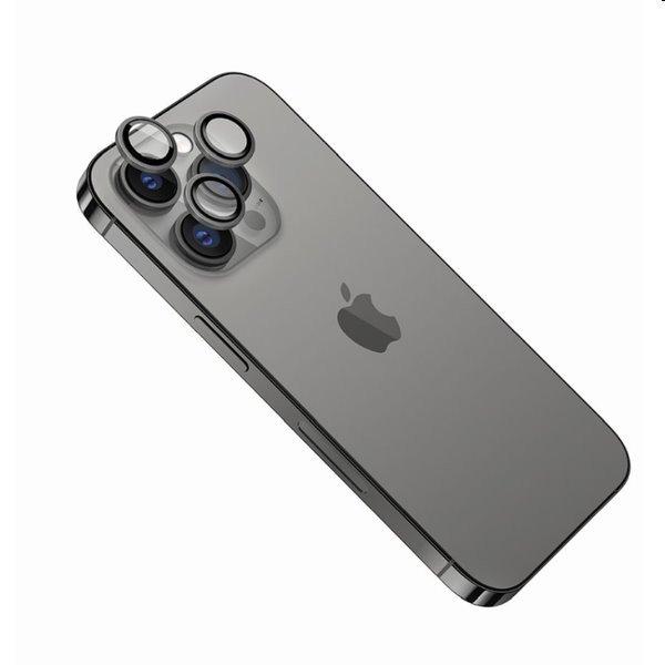 FIXED védőüvegek a fényképezőgép lencséire Apple iPhone 13 Pro/13 Pro
Max számára, szürke