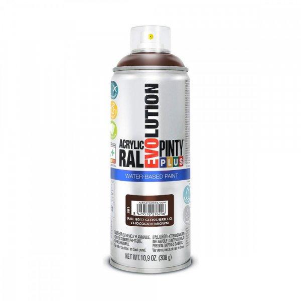 Spray festék Pintyplus Evolution RAL 8017 Vízbázis Csokoládé 400 ml MOST
11052 HELYETT 6201 Ft-ért!