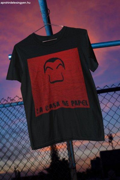La Casa De Papel Red fekete póló