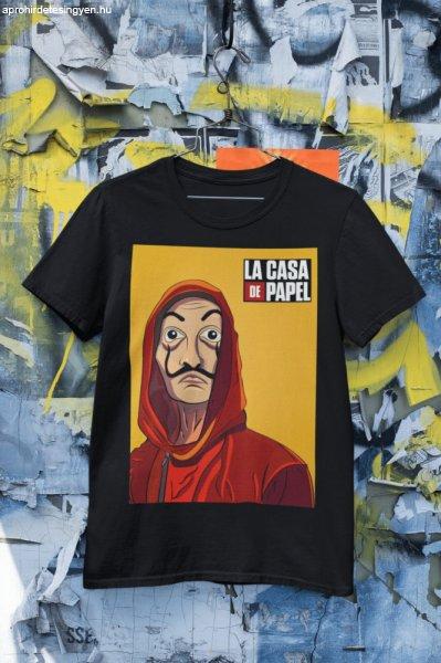 La Casa De Papel 2. fekete póló