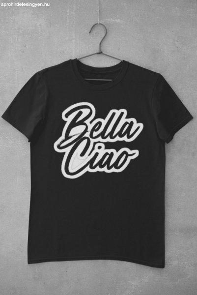 Bella Ciao Signature fekete póló
