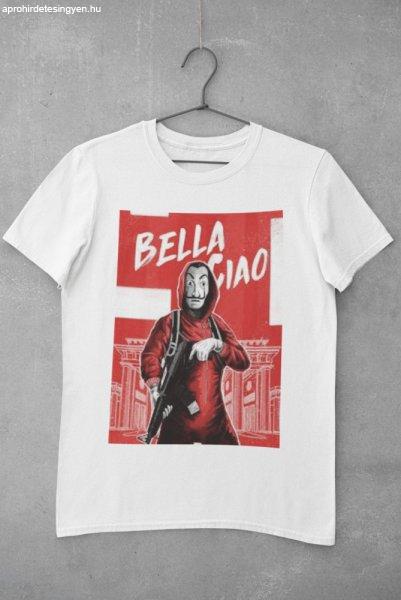 Bella Ciao fehér póló