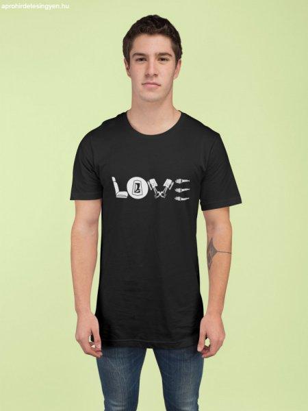 Love Lada fekete póló