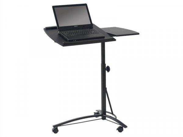 HAL-B14 görgős laptop asztal (állítható magasság, fekete)
