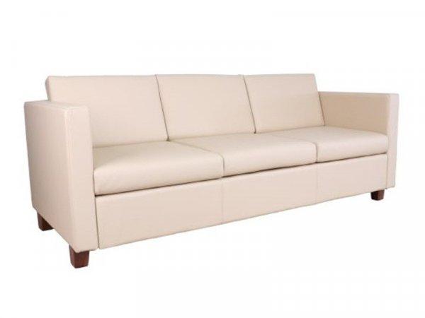 ANT-Soprano103 háromszemélyes kanapé, textilbőr