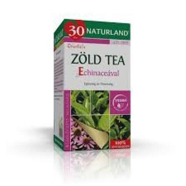 Naturland tea zöld tea echináceával filteres 20 db
