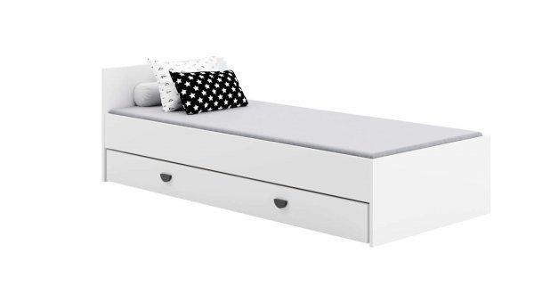 Kobi Alex Ifjúsági ágy matraccal 90x200cm - Többféle típusban #fehér