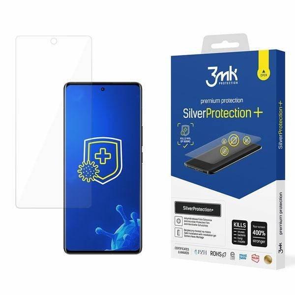 3MK Silver Protect+ Vivo X70 Pro+ nedves felvitelű antimikrobiális
képernyővédő fólia