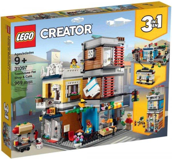 Lego Creator 31097 Városi kisállat kereskedés és kávézó
