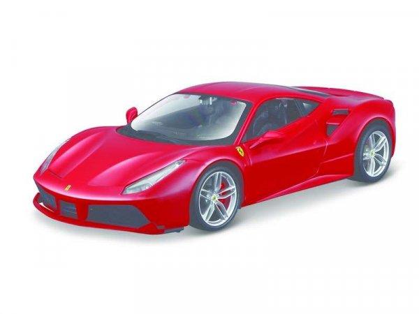 Bburago Ferrari 488 versenyautó GTB 1:24