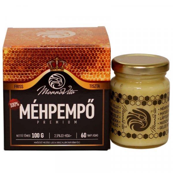 Mannavita Prémium 2,5% 10 HDA méhpempő, 100g
