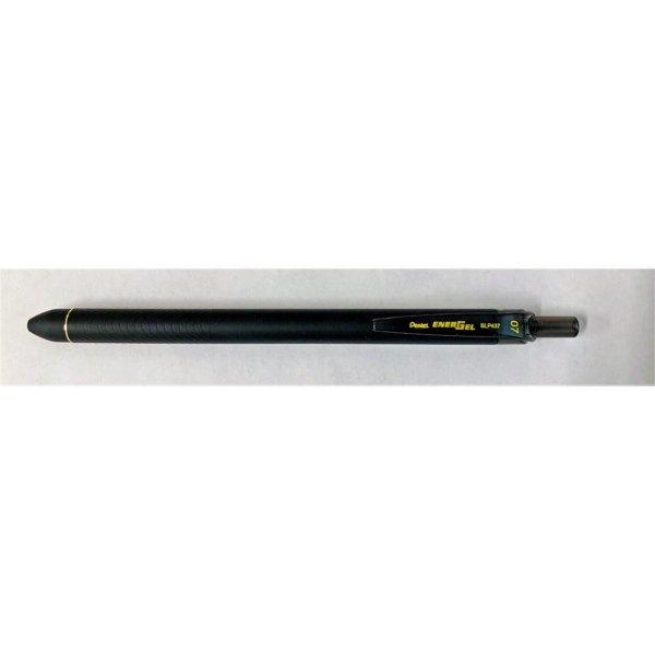 Golyóstoll nyomógombos 0,35mm, dokument toll BLP437 EnerGel Pentel,
írásszín fekete