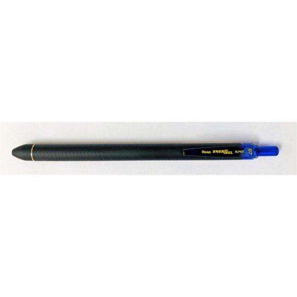 Golyóstoll nyomógombos 0,35mm, dokument toll BLP437 EnerGel Pentel,
írásszín kék