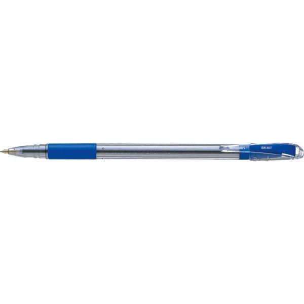 Golyóstoll kupakos 0,35mm, BK407-C Pentel, írásszín kék