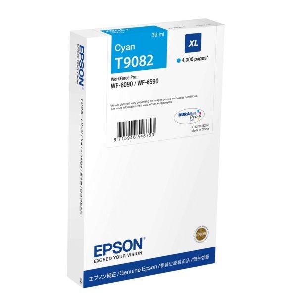 Epson T9082 tintapatron cyan ORIGINAL 4K