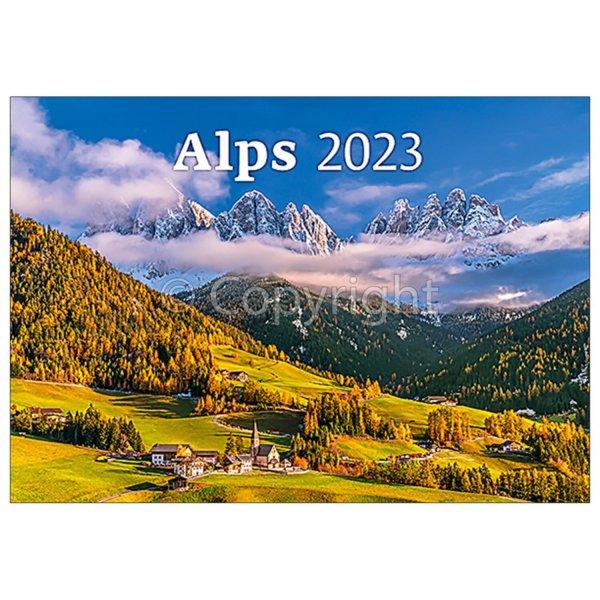 Falinaptár képes 450 × 315 mm Alps Dayliner 2023.