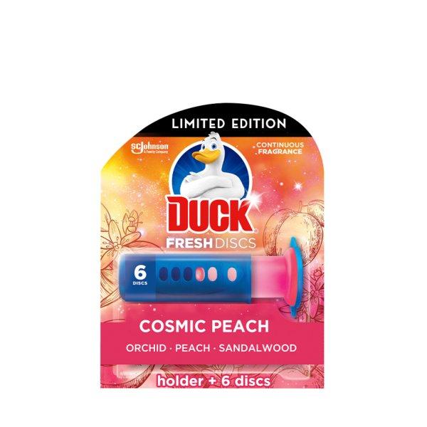 WC öbíltő korong zselés 36 ml Fresh Discs Duck® Cosmic Peach