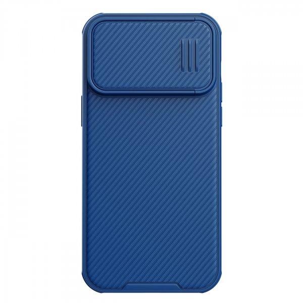 Nillkin CamShield S Case iPhone 14 Pro Max Armor tok kameravédővel kék