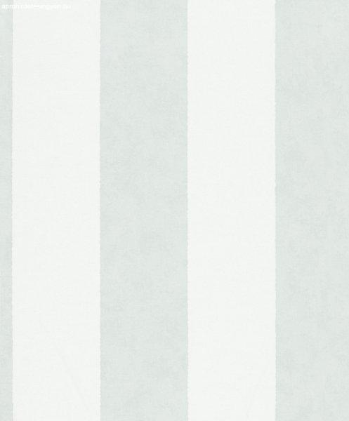 Shades Iconic zöld-fehér csíkos tapéta 34410