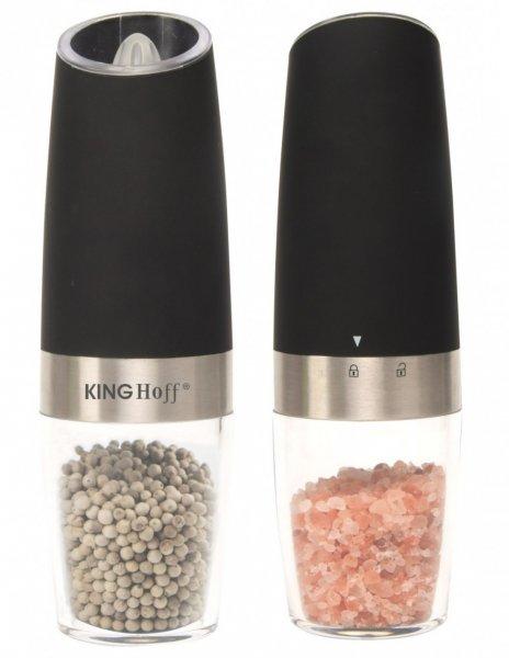 Kinghoff elektromos só- és borsőrlő készlet (KH-1618)