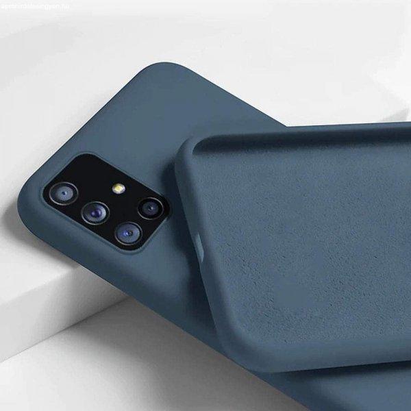 Cellect iPhone 14 Plus Premium Silicone Case Blue