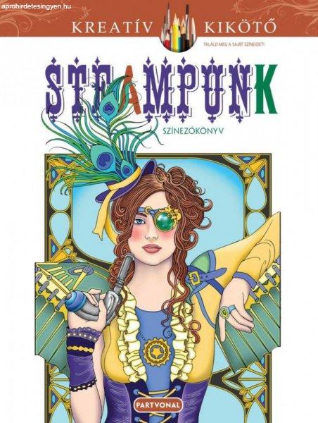 Marty Noble - Jane Steampunk - Színezőkönyv