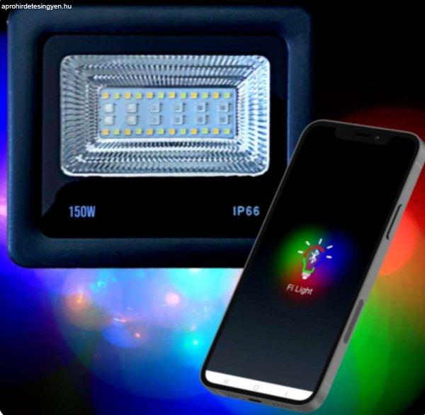 150W Okos LED Reflektor - APP + BT + RGB + Programozható IP66